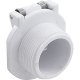 Vac Lock Safety Wall Fitting, Hywd Nav/Pool Vac, 1-1/2"mpt, Wht : W400BWHP