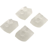 Pod Shoe, Hayward Navigator/Pool Vac Cleaners, Gunite, qty 4 : AXV414P