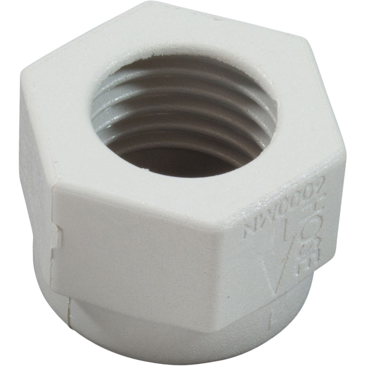 Mender Nut, Hayward TriVac 500/700, White, qty 3 : TVX6000MNPK3