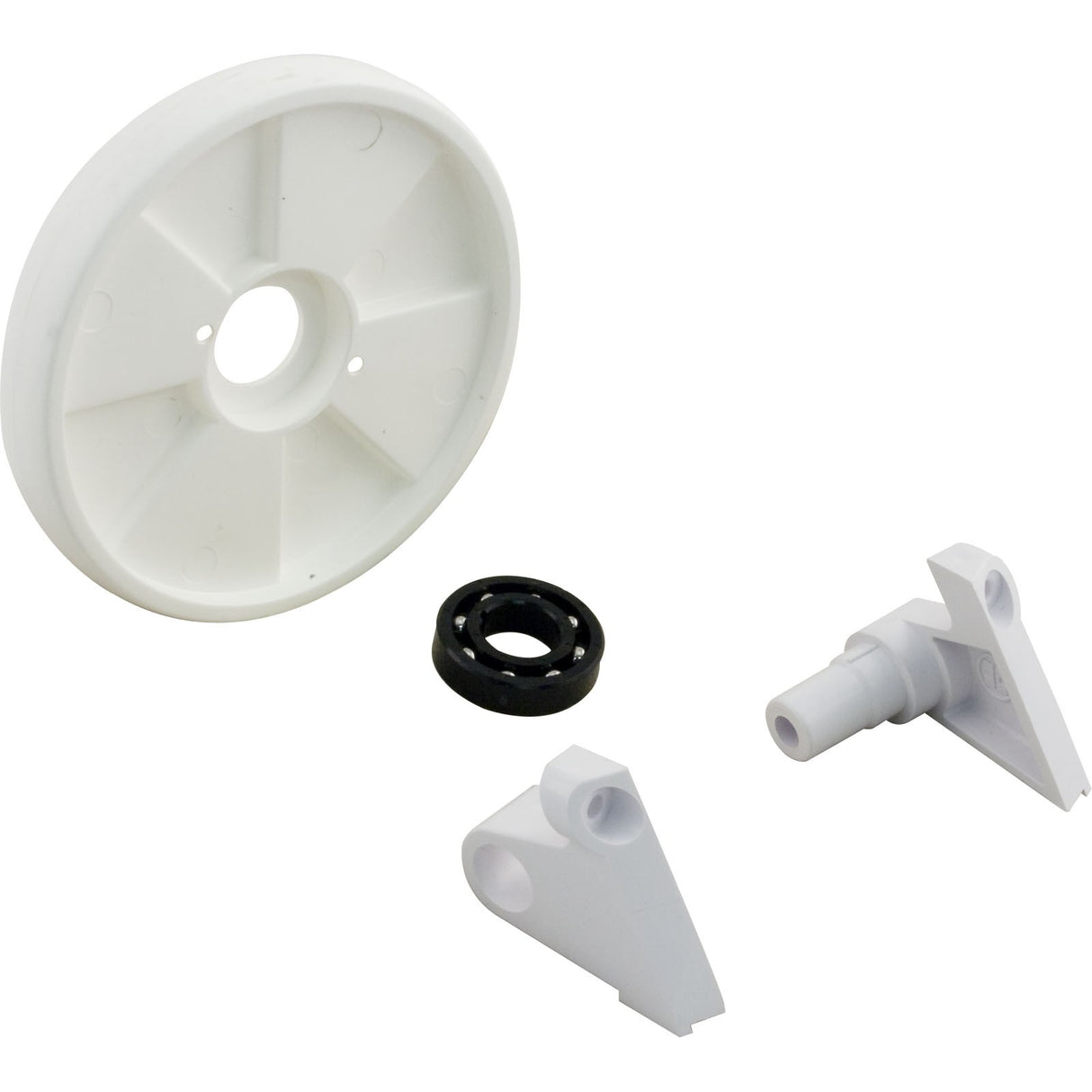Front Wheel, Hayward Phantom Cleaner, with Bearing, Shaft : AX6009BF