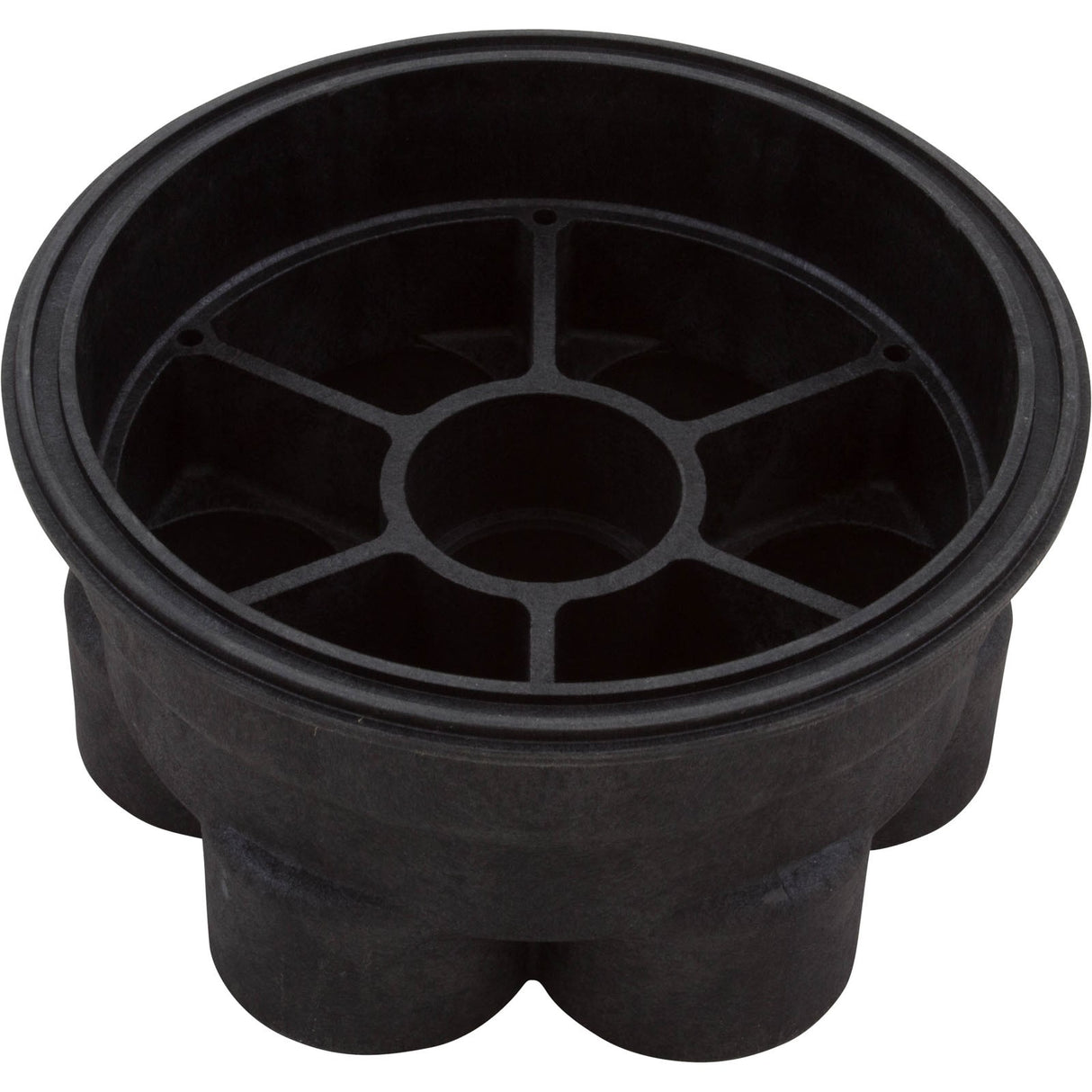 Base, Paramount Water Valve, 6 Port, 2" Black : 005-302-4032-03