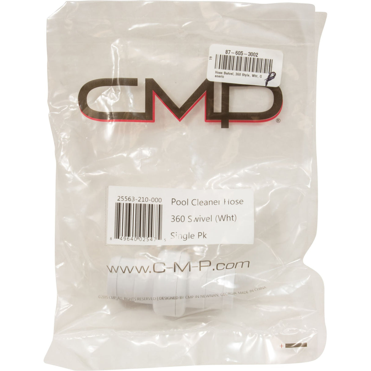 Hose Swivel, 360 Style, Wht, Generic : 25563-210-000