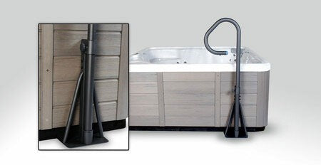 Spa Side Handrail - With Light - Cover Valet