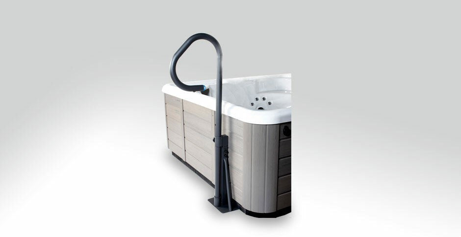 Spa Side Handrail - With Light - Cover Valet