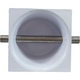 Rope Anchor Cup, PacFab Pentair, SS Bar, White : 542044 - PacFab/Pentair - 542044 - PartsForSpas.com