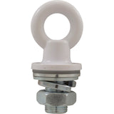 Rope Eye, CMP, Vinyl Liner Male Receptor, White : 25568-300-000 - Custom Molded Products - 849640013373 - PartsForSpas.com