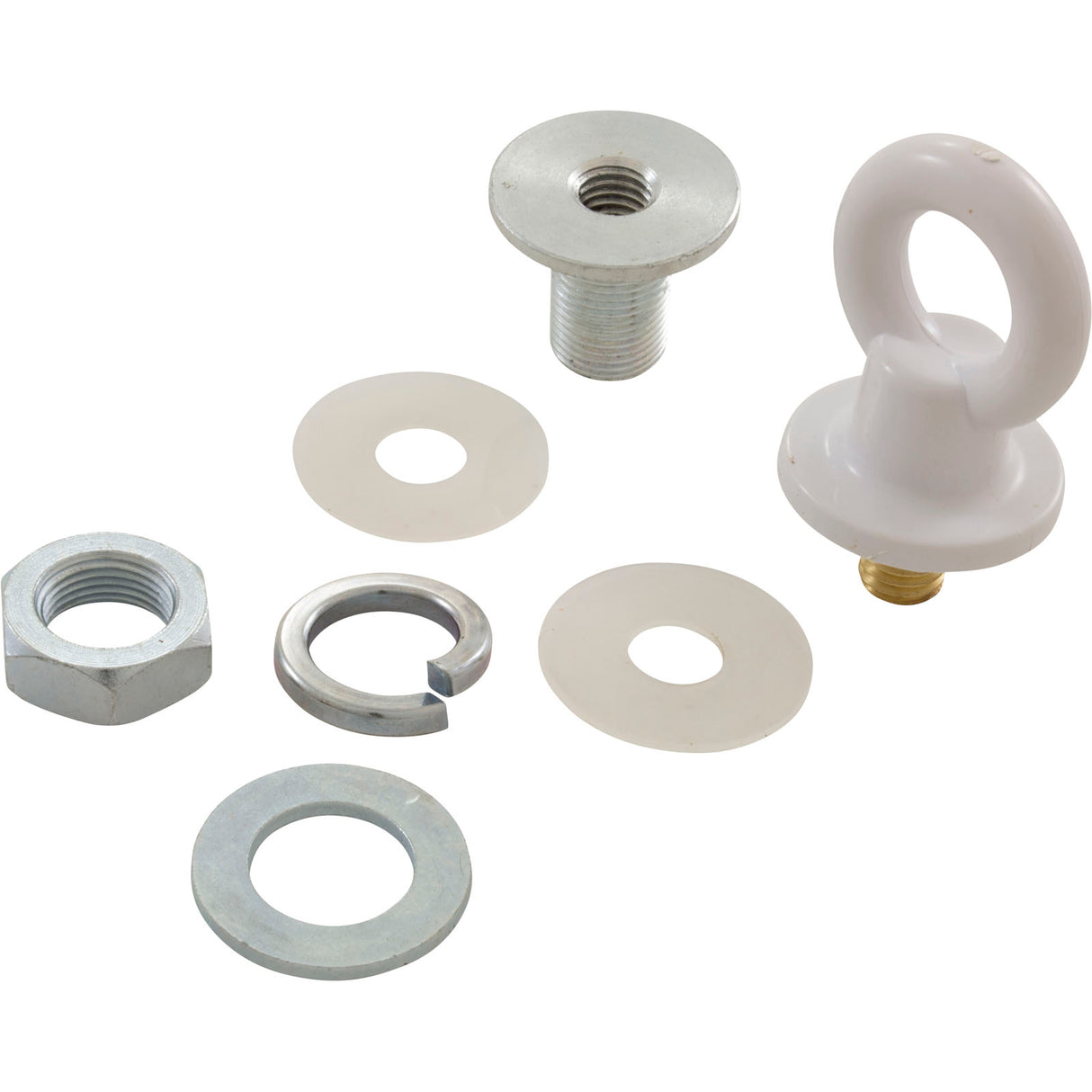 Rope Eye, CMP, Vinyl Liner Male Receptor, White : 25568-300-000 - Custom Molded Products - 849640013373 - PartsForSpas.com