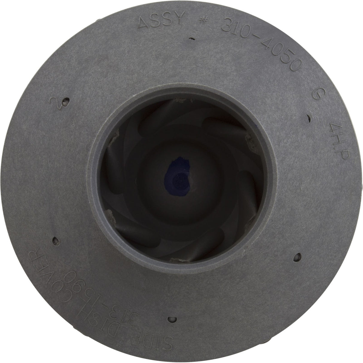 Impeller, WW HiFlo, Side Discharge, 4.0 Horsepower (Blue) : 310-4050