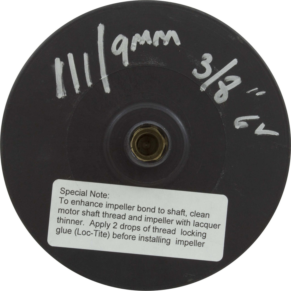 Impeller, Speck E90-IV, 2.0 Total Horsepower, 111/9mm : 2921923094