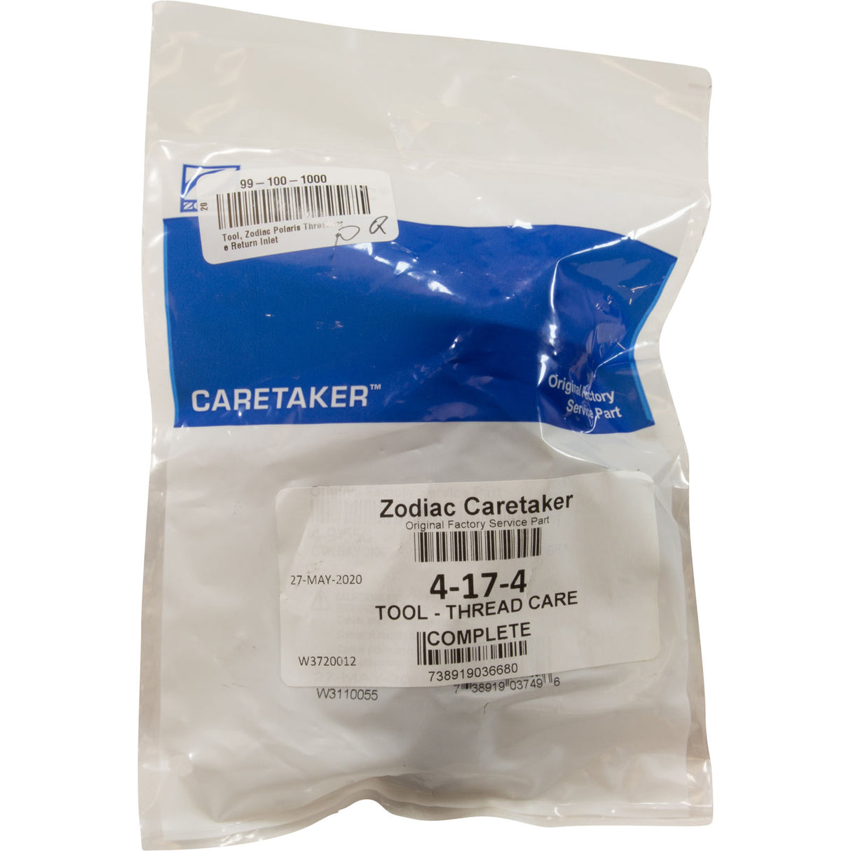 Tool, Zodiac Polaris Threadcare Return Inlet : 4-17-4 - Polaris/Zodiac - 738919036680 - PartsForSpas.com