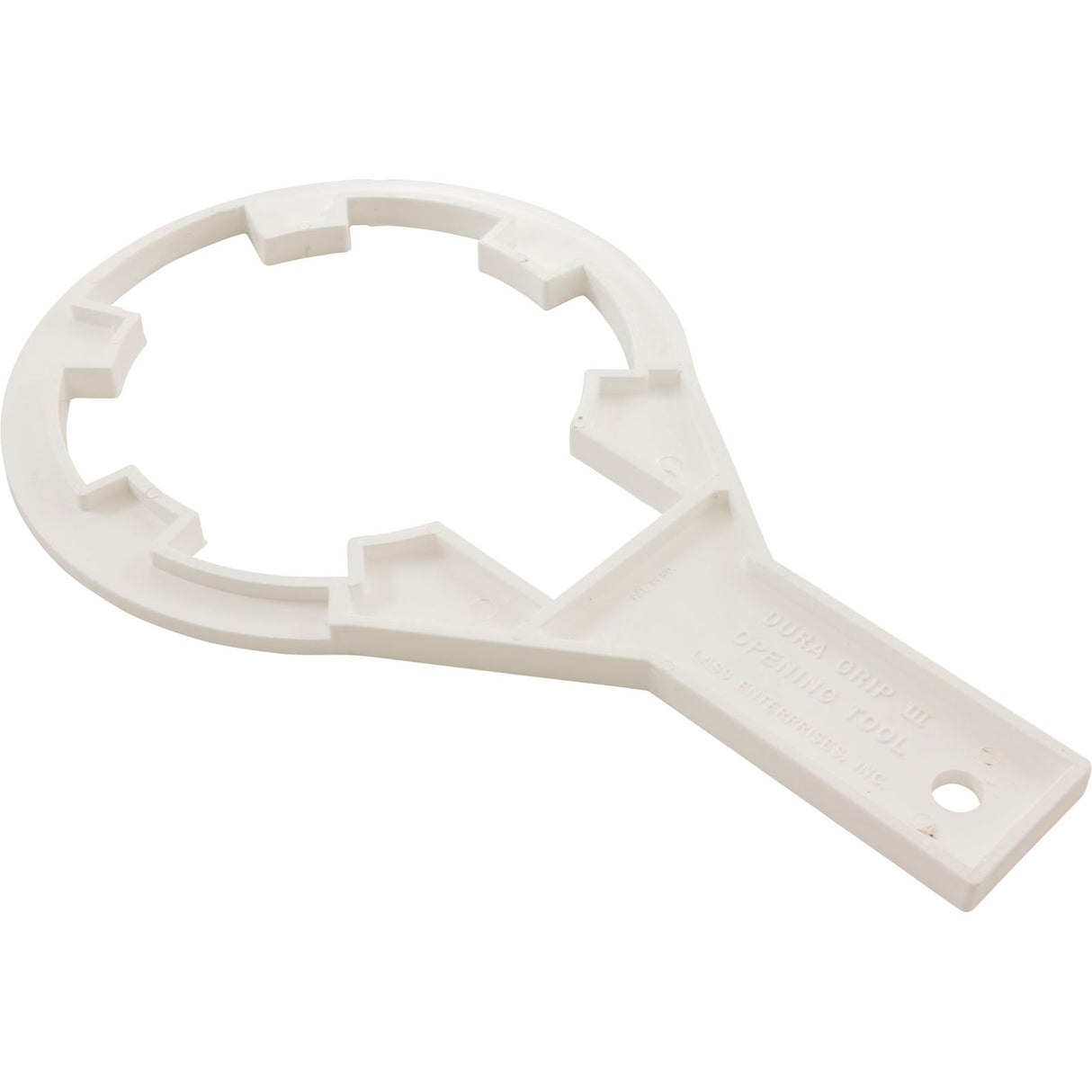 Lid Wrench, Inline/Offline Feeder, Dura Grip III, Generic : DG3-1 - LASS ENTERPRISES, INC. - DG3-1 - PartsForSpas.com