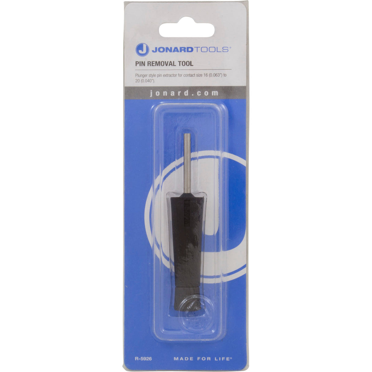 Tool, Pin Extraction, AMP Style, Generic : 19C7658 - Jonard Industries - 811490010307 - PartsForSpas.com
