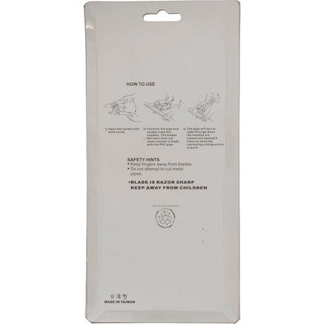 Tool, Pasco, PVC Pipe Cutter, 1" : 4657 - Pasco Specialty - 671451465702 - PartsForSpas.com