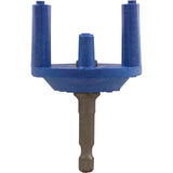 Tool, Clamp Knob Socket, 4-Lobe, w/1/4" Socket Bit Adapter : MT-501 - Multi-Tork - 892011001097 - PartsForSpas.com