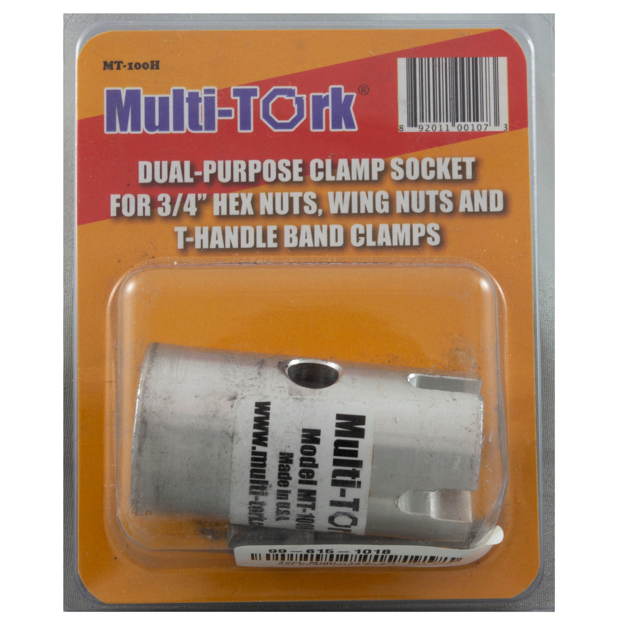 Tool, Multi-Tork, 3/4" Hex Socket End/Slotted End : MT-100H - Multi-Tork - 892011001073 - PartsForSpas.com