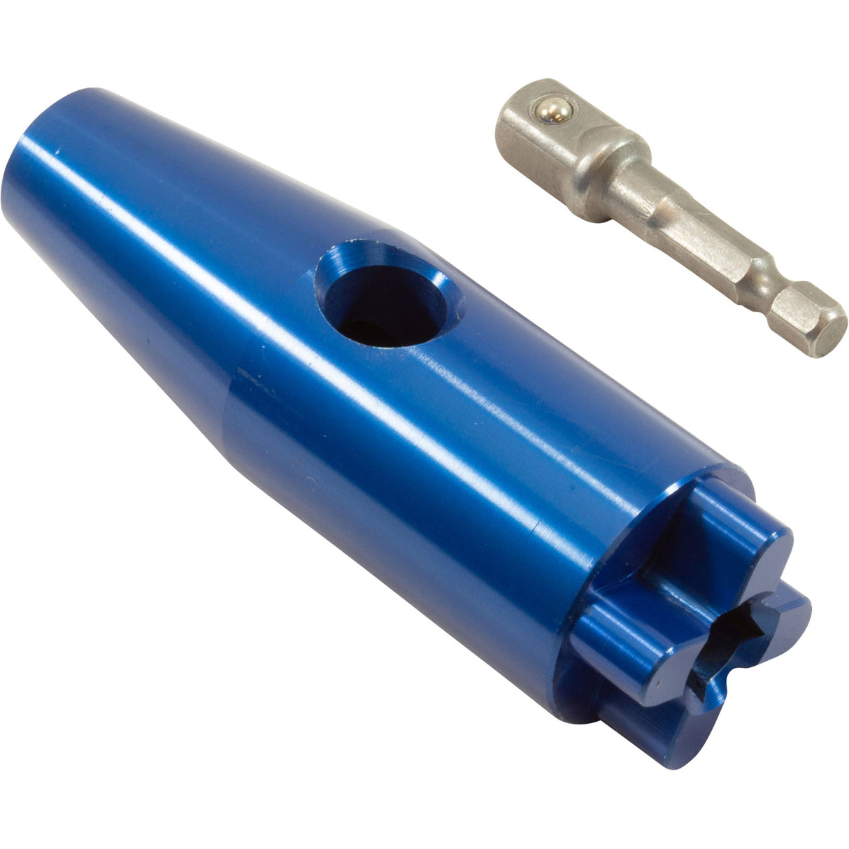 Tool, Socket, 7/16" Clamp & Josam Plug Combo, Aluminum : MT-225 - Multi-Tork - 892011001158 - PartsForSpas.com