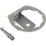 Tool, Socket, System3 3" Knob, Stainless Steel : MTJ-770-S - Multi-Tork - 892011001226 - PartsForSpas.com