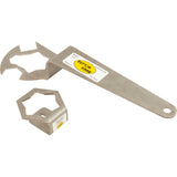 Tool, Button-Hook Kit, Wrench & 3/8" Drive Socket, SS : DPW-2 - Multi-Tork - DPW-2 - PartsForSpas.com