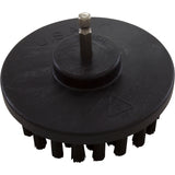 Drill Brush, Useful Products, 4" Ultra-Stiff Bristle, Blk : 4 Inch Black 7/8