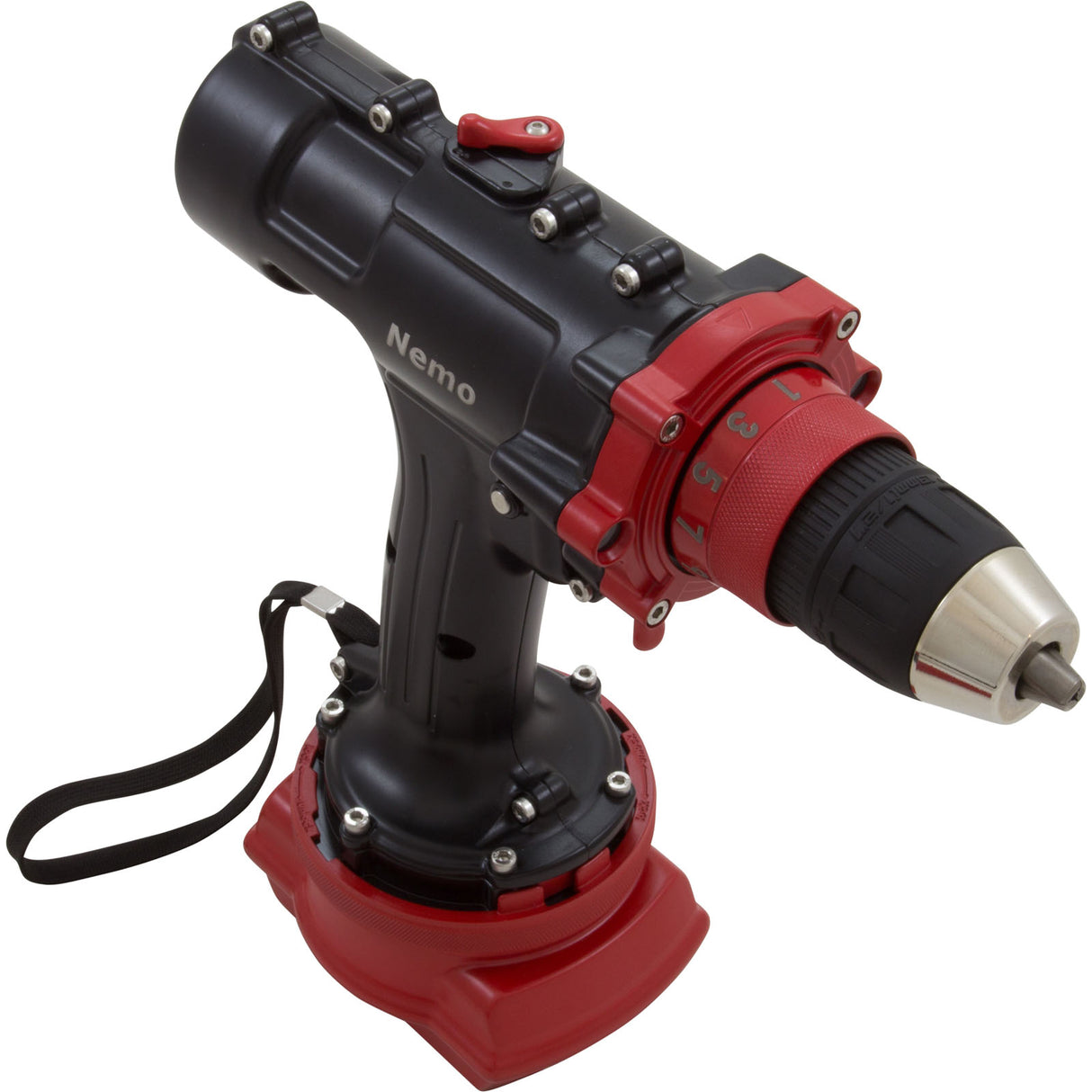 Underwater Drill, Nemo Power Tools Diver Model, 164 Ft Depth : DDV2-18-3Li-50 - Nemo Power Tools - DDV2-18-3Li-50 - PartsForSpas.com