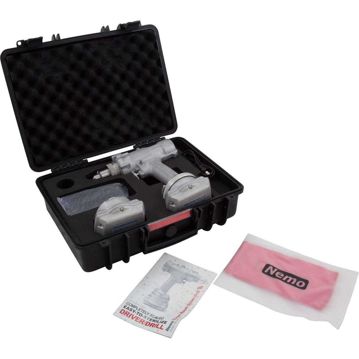 Underwater Drill, Nemo Power Tools Clean Room, 16 Ft Depth : CLV2-18-3Li-5 - Nemo Power Tools - 4897100721647 - PartsForSpas.com