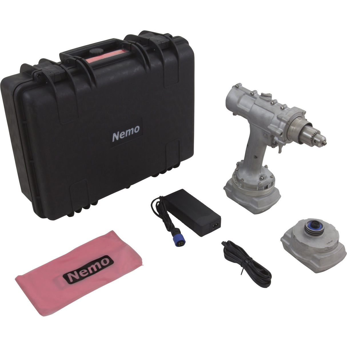 Underwater Drill, Nemo Power Tools Clean Room, 16 Ft Depth : CLV2-18-3Li-5 - Nemo Power Tools - 4897100721647 - PartsForSpas.com