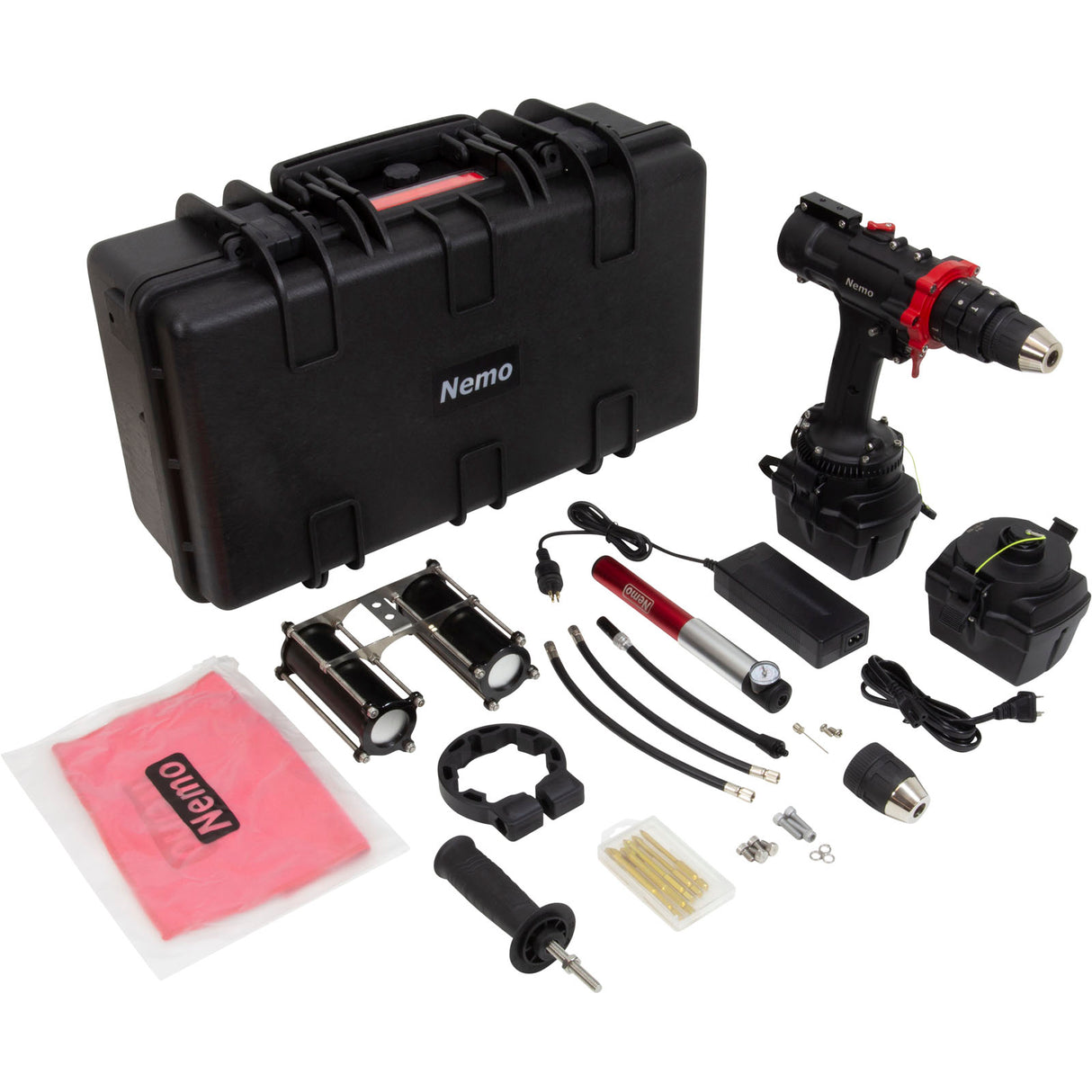 Special Ops Hammer Drill, Nemo Power Tools, 100M, (2) 6Ah : SOHD186Li100 - Nemo Power Tools - 4897100721524 - PartsForSpas.com