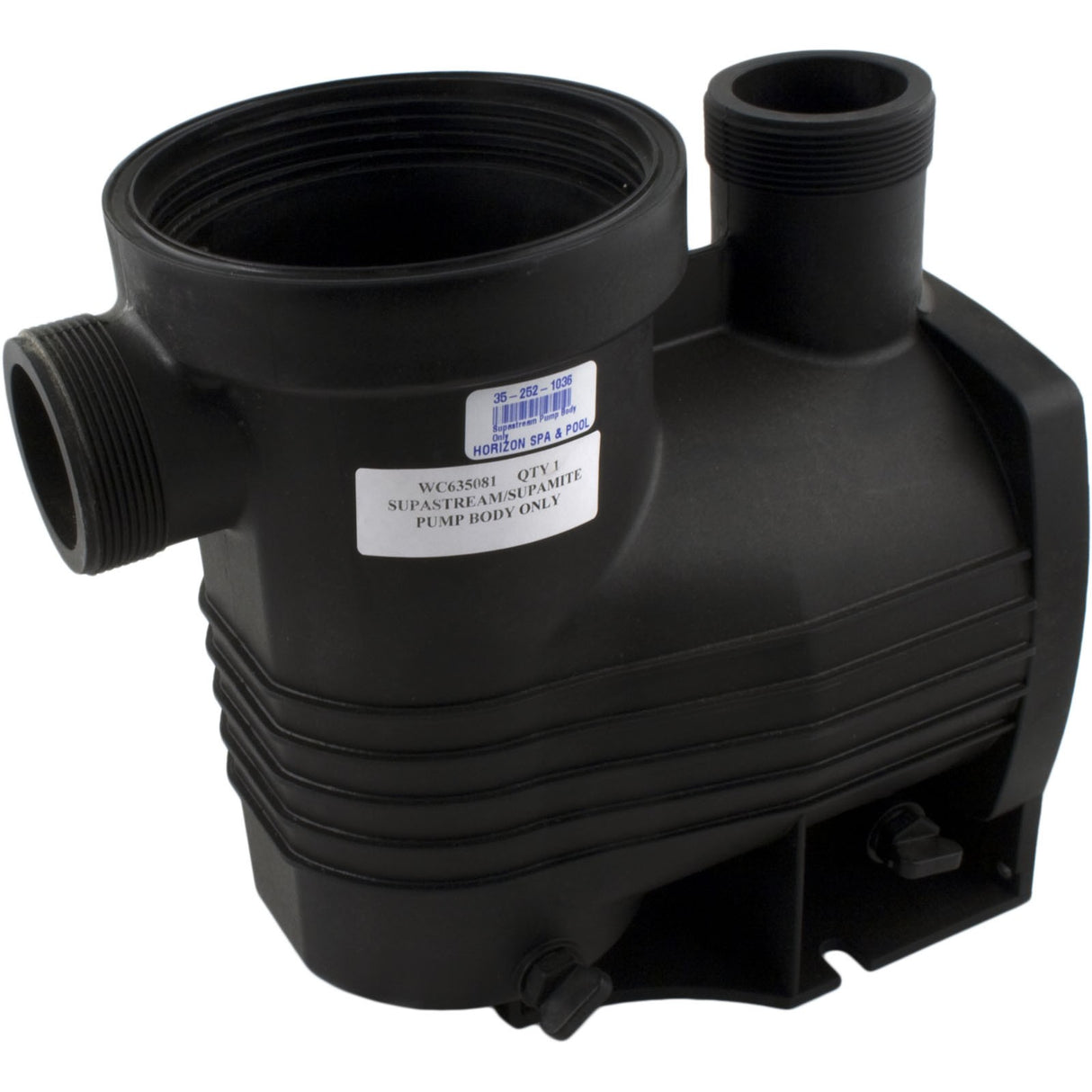 Trap/Pump Body, Waterco SupaStream/SupaMite : 635081