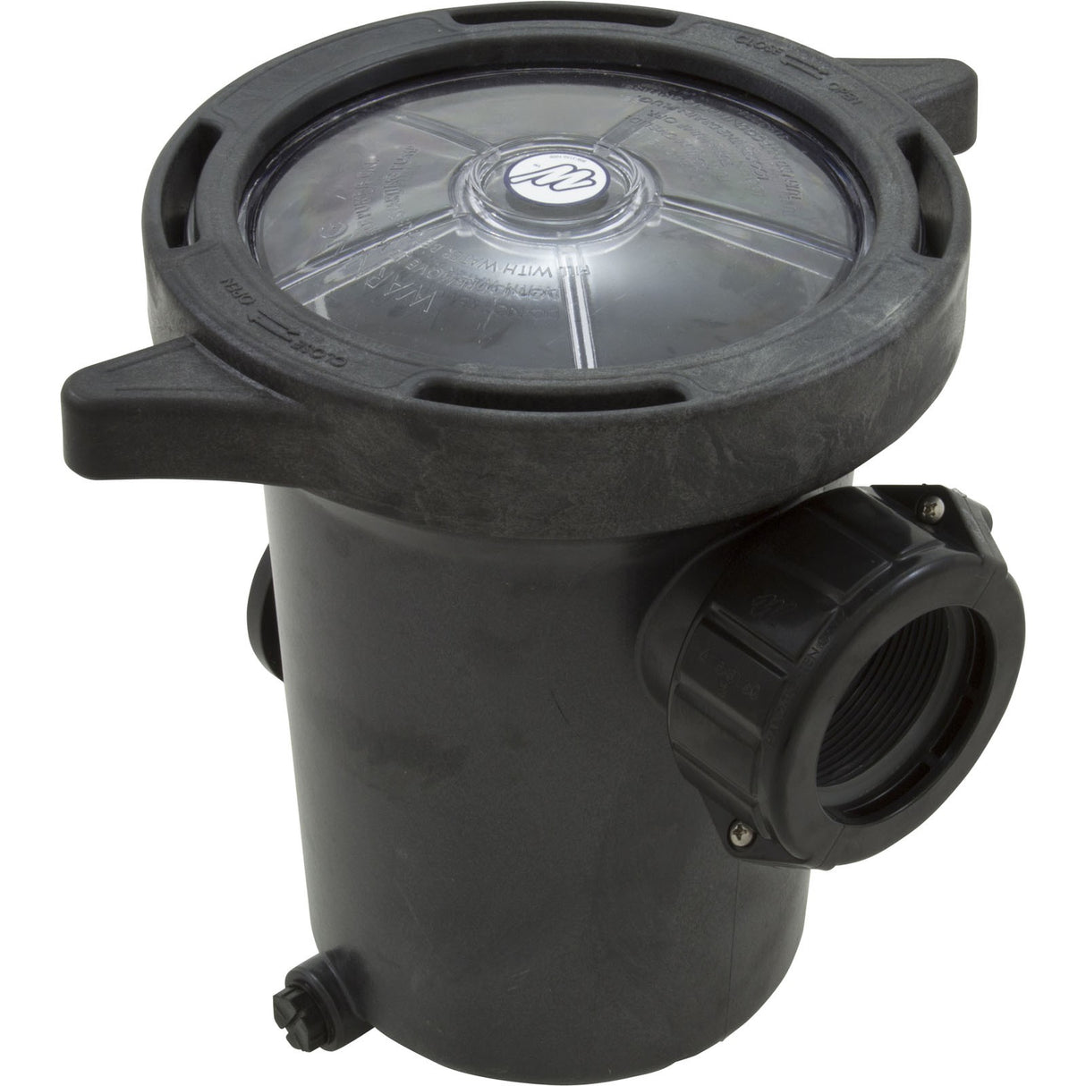 Trap Assy, WW, 6", 2"Pump Union x 2"mbt, 2 Pcs Lid, New Version : 310-6600