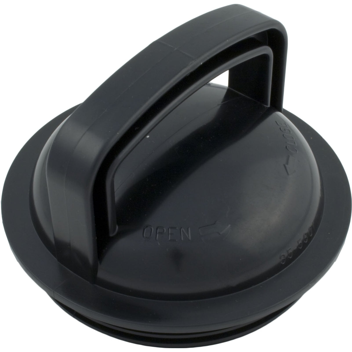 Trap Lid, Pentair PacFab, Challenger/Waterfall, Black : 354112
