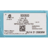 Pump, Submersible, Little Giant, 170 GPH, 70W, 18' Cord : 500500