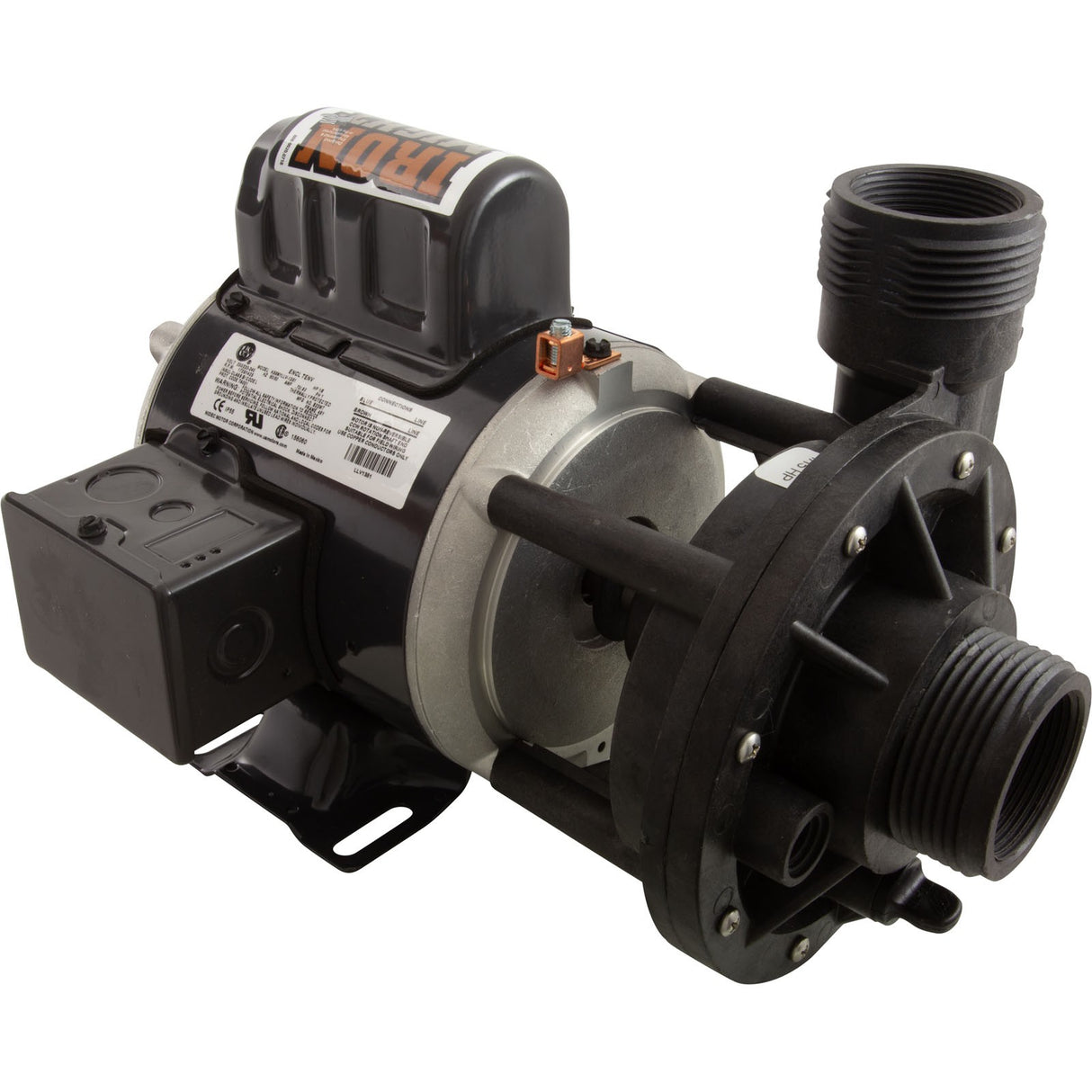 Pump, Circ, WW Iron Might, 1/15hp, 230v, 48fr, 50/60Hz, OEM : 3J10070-1E