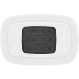 Remote-Wired, 6 Button, Spaside, White : AQL-SS-6B-W