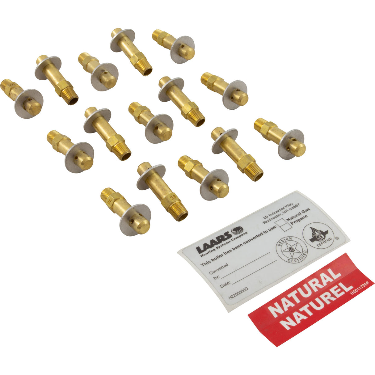 Kit Gas Conversion Lp To Nat Pm1250 : CA007704 - Pentair - CA007704 - PartsForSpas.com