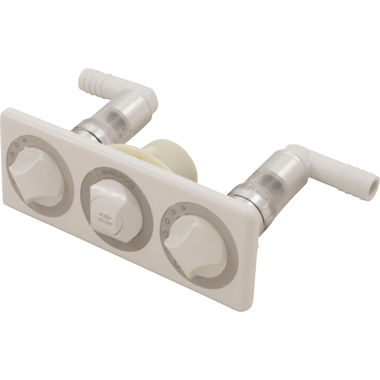 Air Control & On/Off 3 Position Complete Panel, White : G107940