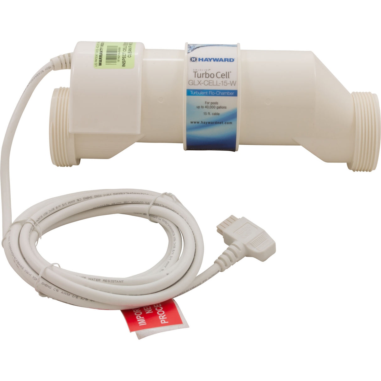 Cell-Replacement, 40K Gal, 4000 Hour Plate : GLX-CELL-15-W - Hayward - 0761418009831 - PartsForSpas.com