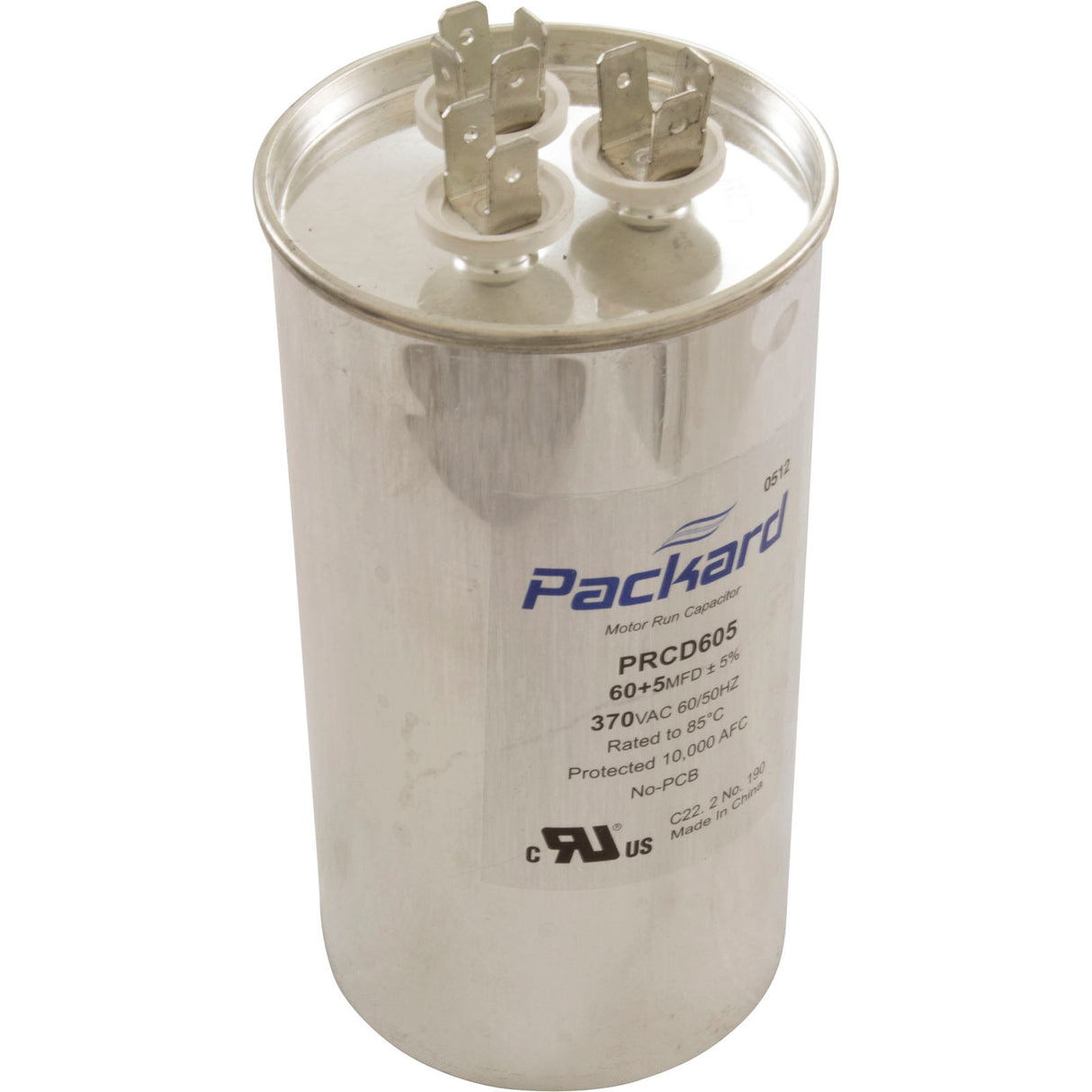 CAPACITOR5-60/370-KIT : H000049 - Raypak - 840891026235 - PartsForSpas.com