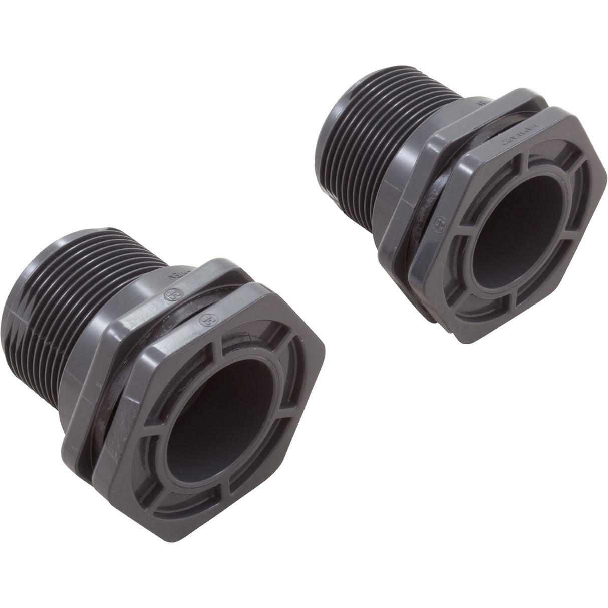 Bulkhead Fitting Assy, Hayward HCF302T/HCF342T/HCF362T : HCXFBFA1000 - Hayward - 0610377227315 - PartsForSpas.com