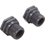 Bulkhead Fitting Assy, Hayward HCF302T/HCF342T/HCF362T : HCXFBFA1000 - Hayward - 0610377227315 - PartsForSpas.com