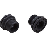 Bulkhead Fitting Assy, Hywrd HCF343T/HCF343F/HCF363T/HCF363F : HCXFBFA1001 - Hayward - 0610377227322 - PartsForSpas.com