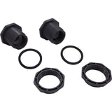 Bulkhead Fitting Assy, Hywrd HCF343T/HCF343F/HCF363T/HCF363F : HCXFBFA1001 - Hayward - 0610377227322 - PartsForSpas.com