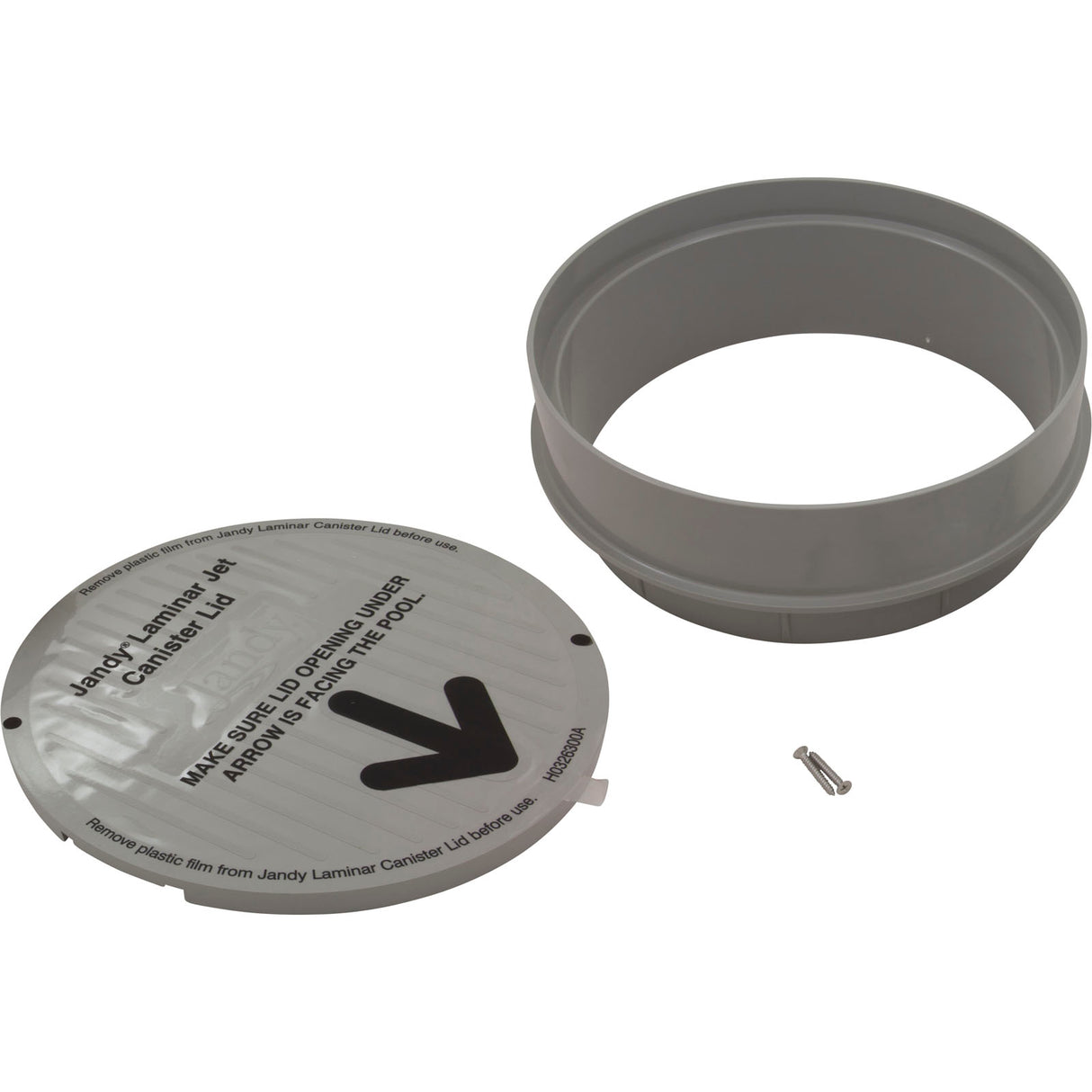 Jandy Pro Series Lid And Collar, Pewter Laminar Jet : JLPWTR