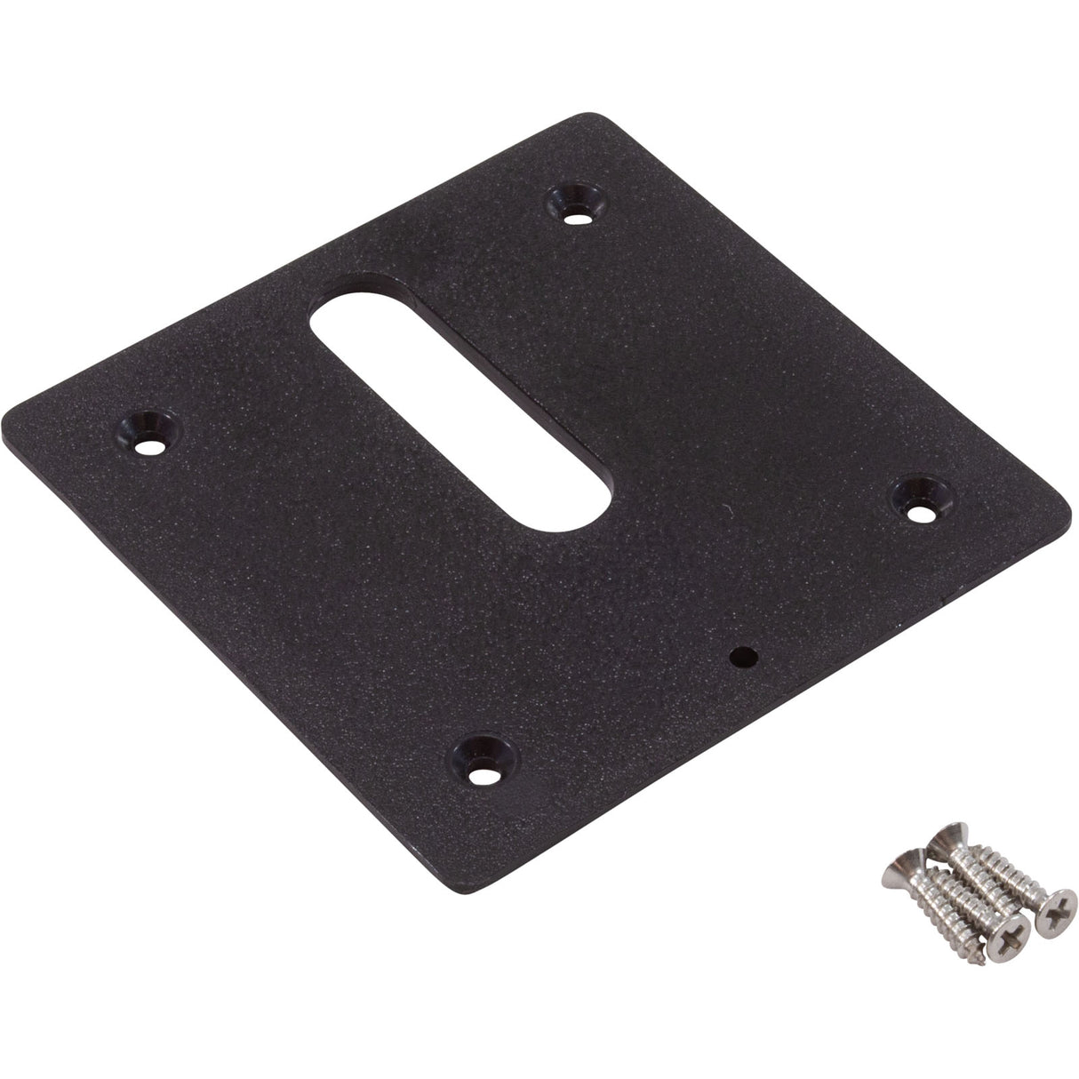 Jandy Pro Series Minijet Cover Plate, Screws, Black : MJ6350