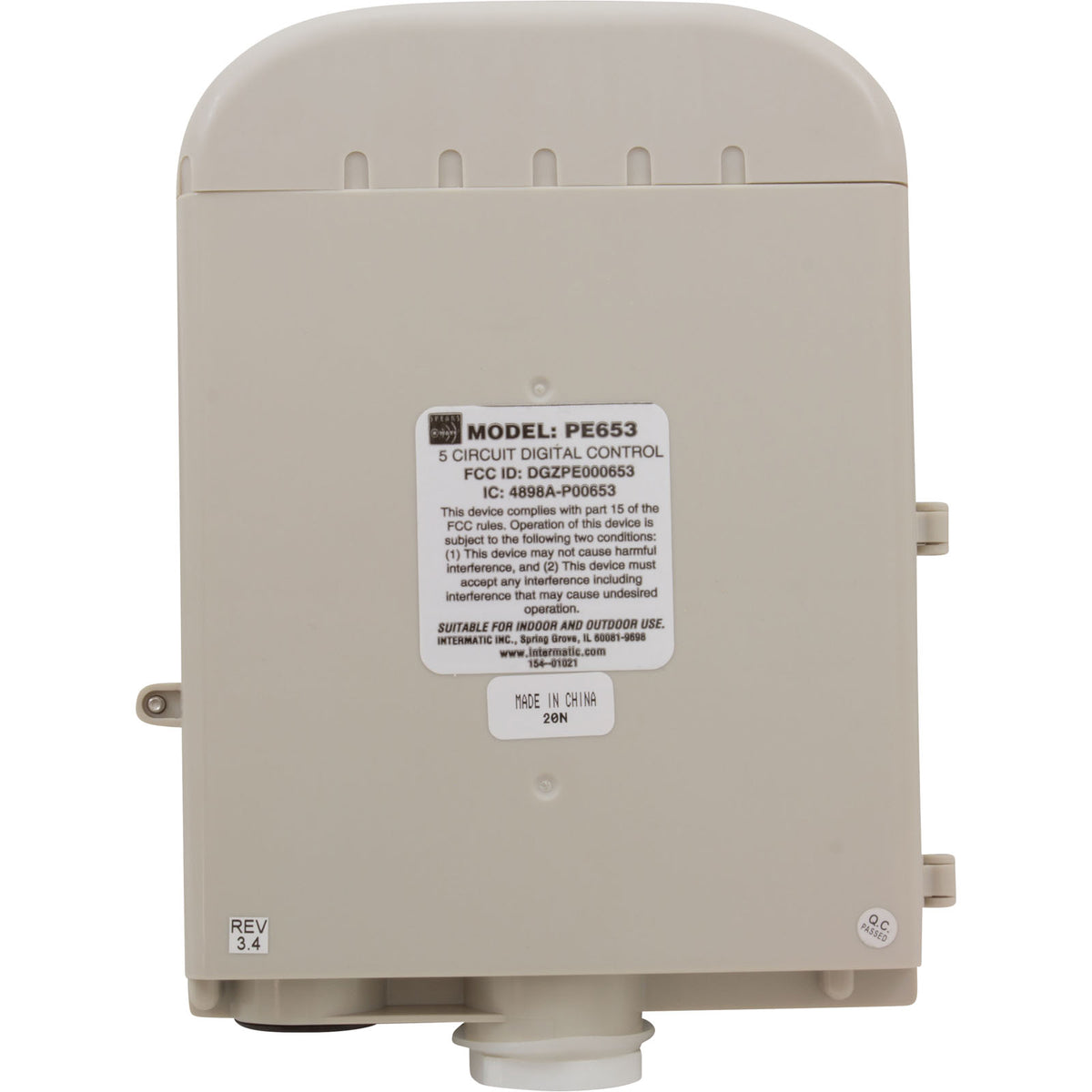 Wireless 5Circuit Pool/Spa/Variable Speed Receiver Multiwave : PE653 - Intermatic - PE653 - PartsForSpas.com