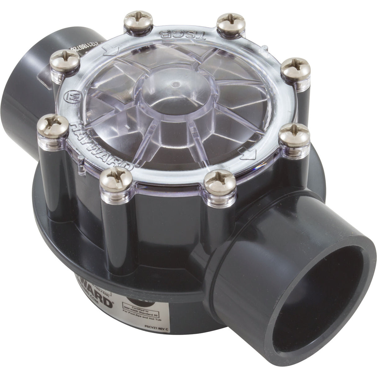 1.5" X 2.0" Pvc Check Valve : PSCV2SDGR - Hayward - 0610377237970 - PartsForSpas.com