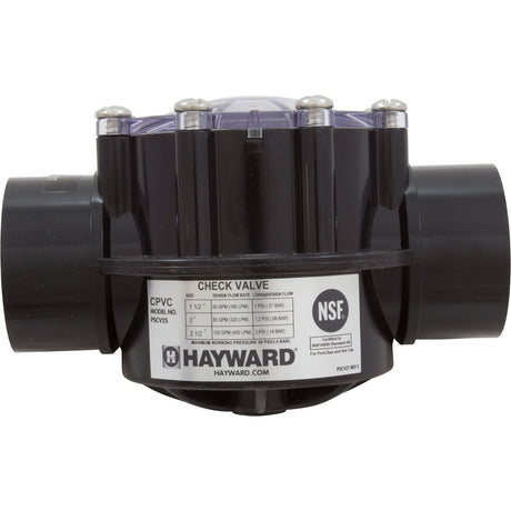1.5" X 2.0" Cpvc Check Valve : PSCV2S - Hayward - 0610377238748 - PartsForSpas.com