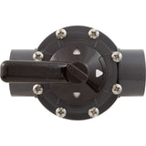 Pvc 2 Port 1.5-2 Diverter Valve : PSV2SDGR - Hayward - 0610377214568 - PartsForSpas.com