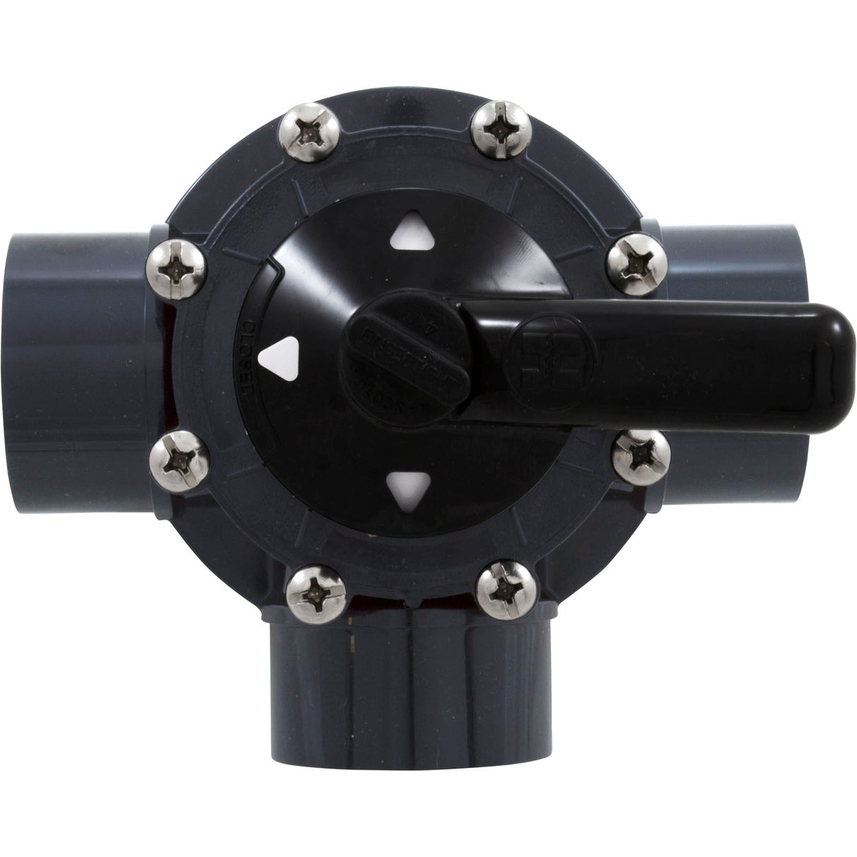 Pvc 3 Port 1.5-2 Diverter Valve : PSV3SDGR - Hayward - 0610377214582 - PartsForSpas.com