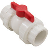 2" Pvc Tu Compact Valve S/T Epdm Tpv White : QTA1020CSEW - Hayward - 0610377095266 - PartsForSpas.com