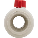 2" Pvc Tu Compact Valve S/T Epdm Tpv White : QTA1020CSEW - Hayward - 0610377095266 - PartsForSpas.com